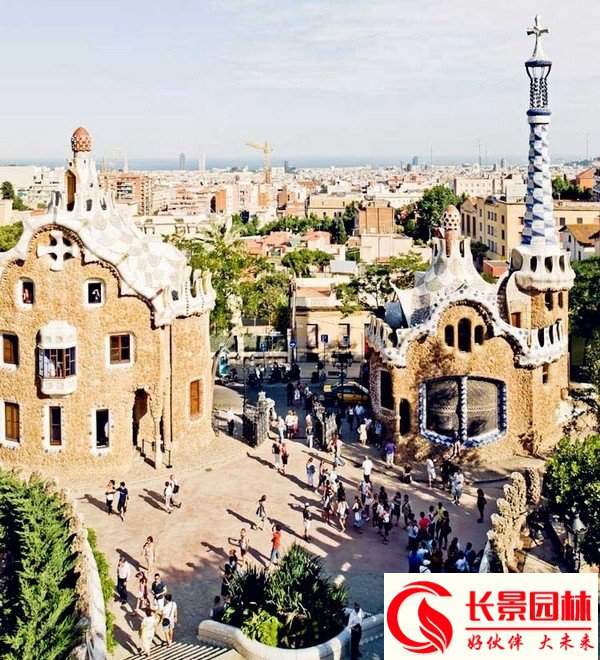 西班牙Güell公園景觀設(shè)計(jì)圖賞 西班牙Güell公園景觀設(shè)計(jì)圖賞